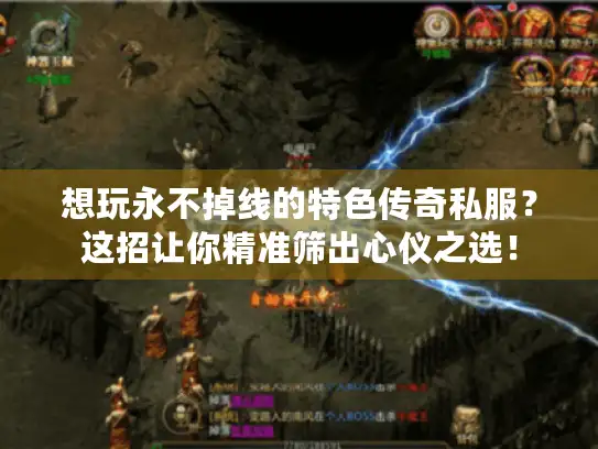 想玩永不掉线的特色传奇私服？这招让你精准筛出心仪之选！