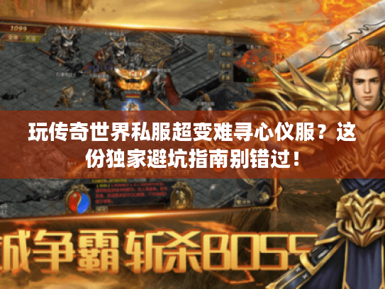 玩传奇世界私服超变难寻心仪服？这份独家避坑指南别错过！