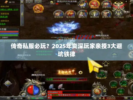 传奇私服必玩？2025年资深玩家亲授3大避坑铁律