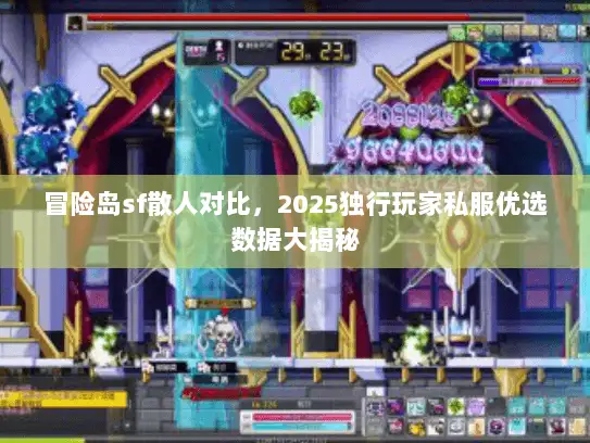 冒险岛sf散人对比，2025独行玩家私服优选数据大揭秘