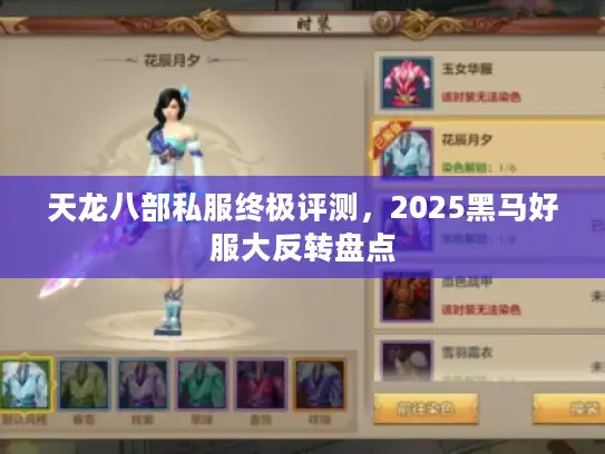 天龙八部私服终极评测，2025黑马好服大反转盘点