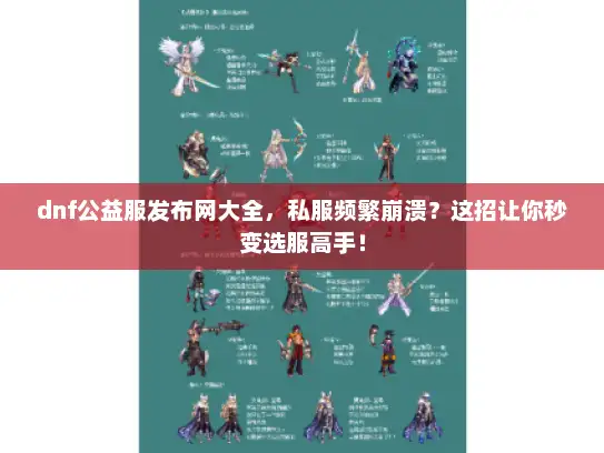 dnf公益服发布网大全，私服频繁崩溃？这招让你秒变选服高手！