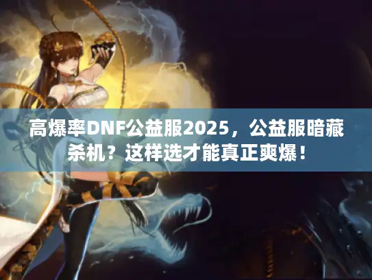 高爆率DNF公益服2025，公益服暗藏杀机？这样选才能真正爽爆！