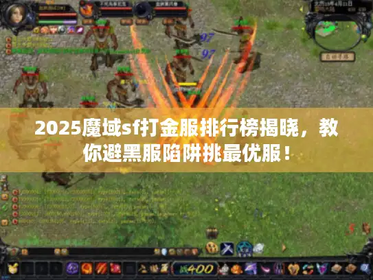 2025魔域sf打金服排行榜揭晓，教你避黑服陷阱挑最优服！