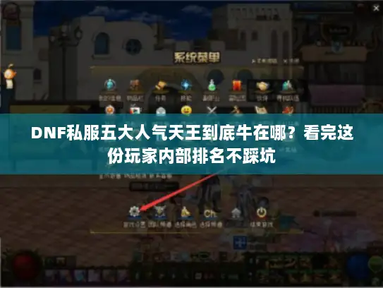 DNF私服五大人气天王到底牛在哪?看完这份玩家内部排名不踩坑 DNF私服五大人气天王到底牛在哪?看完这份玩家内部排名不踩坑