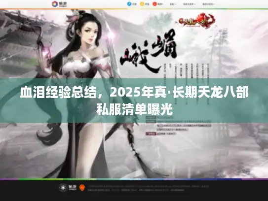 血泪经验总结，2025年真·长期天龙八部私服清单曝光