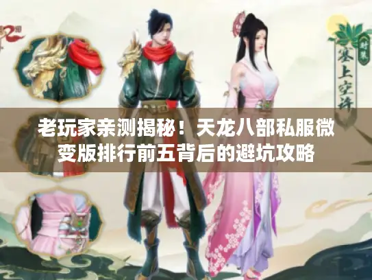 老玩家亲测揭秘！天龙八部私服微变版排行前五背后的避坑攻略