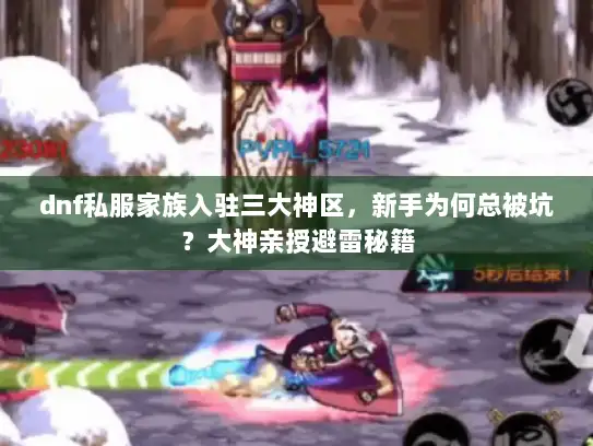 dnf私服家族入驻三大神区，新手为何总被坑？大神亲授避雷秘籍