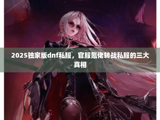 2025独家版dnf私服，官服氪佬转战私服的三大真相
