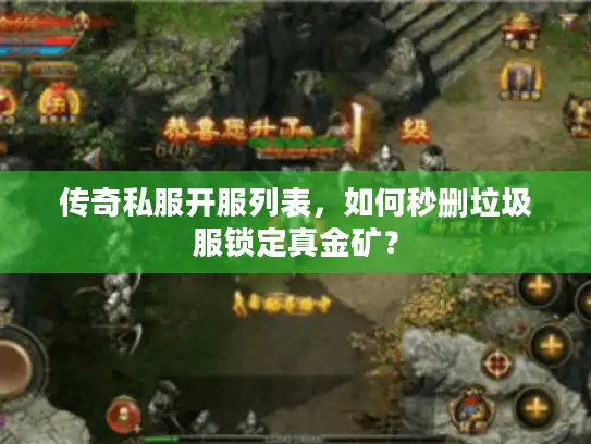 传奇私服开服列表,如何秒删垃圾服锁定真金矿? 传奇私服开服列表,如何秒删垃圾服锁定真金矿?