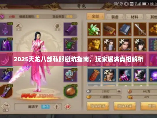 2025天龙八部私服避坑指南，玩家爆满真相解析