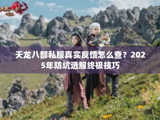 天龙八部私服真实反馈怎么查？2025年防坑选服终极技巧