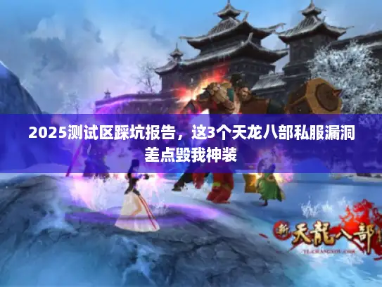 2025测试区踩坑报告，这3个天龙八部私服漏洞差点毁我神装