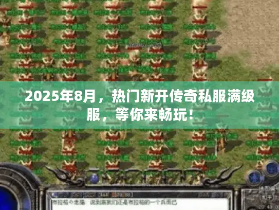2025年8月，热门新开传奇私服满级服，等你来畅玩！