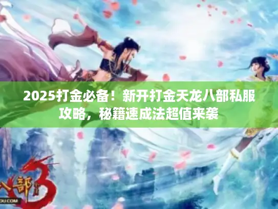 2025打金必备！新开打金天龙八部私服攻略，秘籍速成法超值来袭