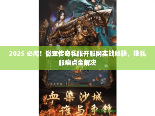 2025 必用！微变传奇私服开服网实战秘籍，挑私服痛点全解决