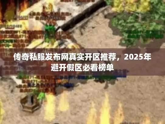 传奇私服发布网真实开区推荐,2025年避开假区必看榜单 传奇私服发布网真实开区推荐,2025年避开假区必看榜单