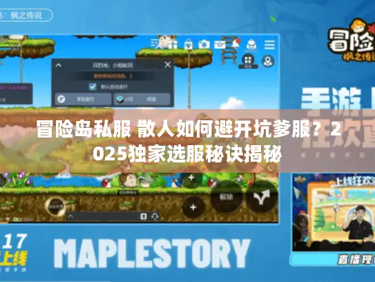 冒险岛私服 散人如何避开坑爹服？2025独家选服秘诀揭秘