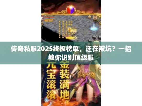 传奇私服2025终极榜单，还在被坑？一招教你识别顶级服