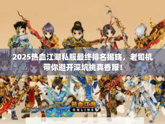 2025热血江湖私服最终排名揭晓，老司机带你避开深坑挑真香服！