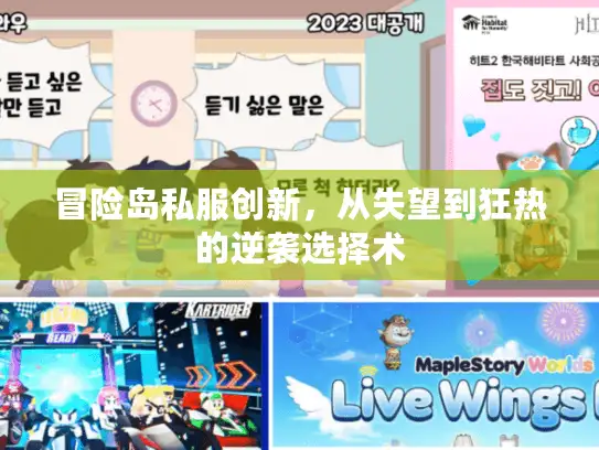 冒险岛私服创新，从失望到狂热的逆袭选择术