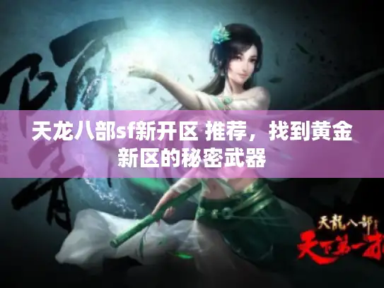 天龙八部sf新开区 推荐，找到黄金新区的秘密武器