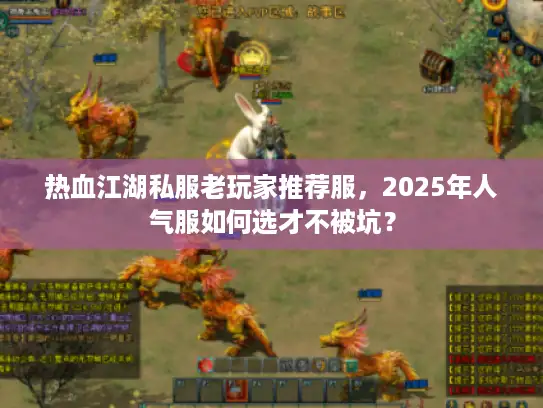 热血江湖私服老玩家推荐服，2025年人气服如何选才不被坑？