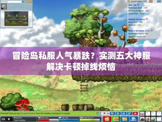 冒险岛私服人气暴跌？实测五大神服解决卡顿掉线烦恼