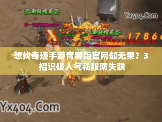 想找奇迹手游青春版官网却无果？3 招识破人气私服防失联