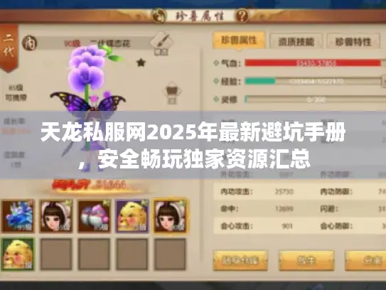 天龙私服网2025年最新避坑手册，安全畅玩独家资源汇总