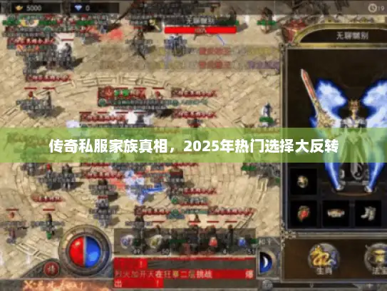 传奇私服家族真相，2025年热门选择大反转