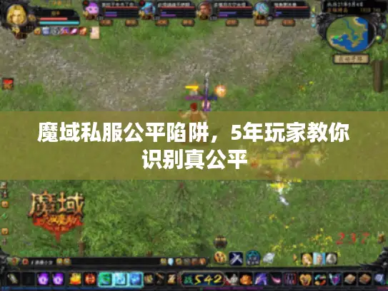 魔域私服公平陷阱，5年玩家教你识别真公平