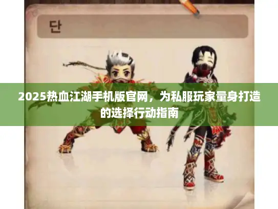 2025热血江湖手机版官网，为私服玩家量身打造的选择行动指南