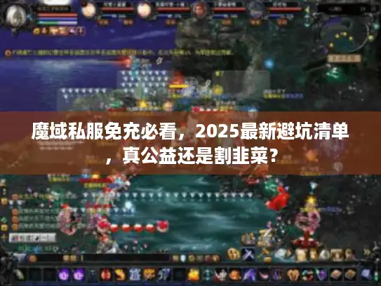 魔域私服免充必看，2025最新避坑清单，真公益还是割韭菜？