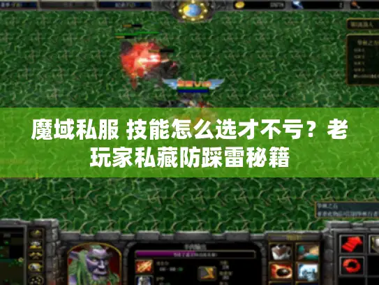 魔域私服 技能怎么选才不亏？老玩家私藏防踩雷秘籍