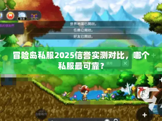 冒险岛私服2025信誉实测对比，哪个私服最可靠？