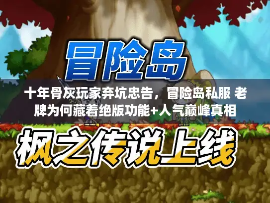 十年骨灰玩家弃坑忠告，冒险岛私服 老牌为何藏着绝版功能+人气巅峰真相