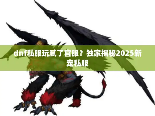 dnf私服玩腻了官服？独家揭秘2025新宠私服