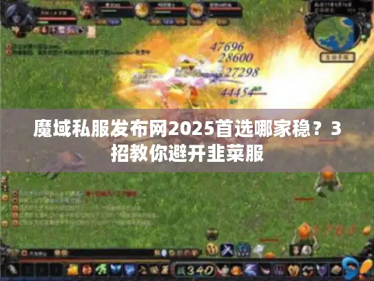 魔域私服发布网2025首选哪家稳？3招教你避开韭菜服