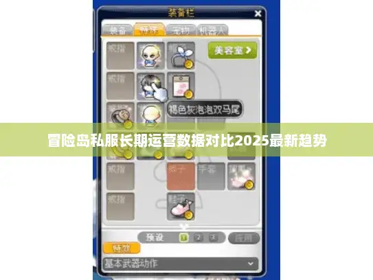 冒险岛私服长期运营数据对比2025最新趋势
