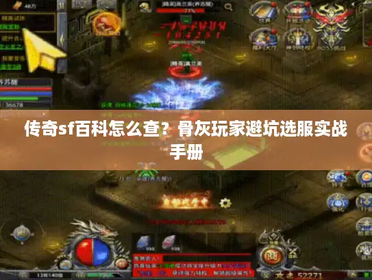 传奇sf百科怎么查？骨灰玩家避坑选服实战手册