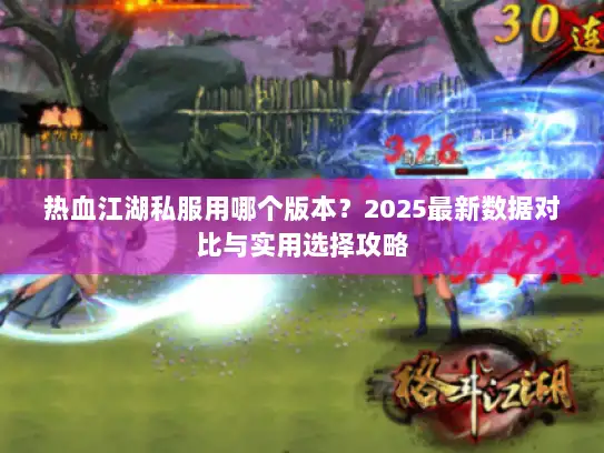 热血江湖私服用哪个版本？2025最新数据对比与实用选择攻略