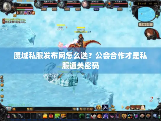 魔域私服发布网怎么选？公会合作才是私服通关密码