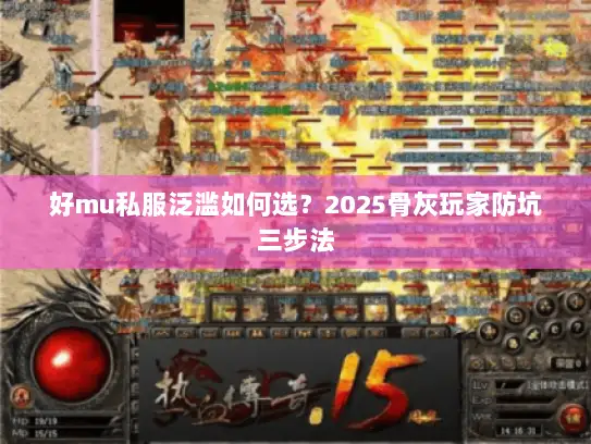 好mu私服泛滥如何选?2025骨灰玩家防坑三步法 好mu私服泛滥如何选?2025骨灰玩家防坑三步法