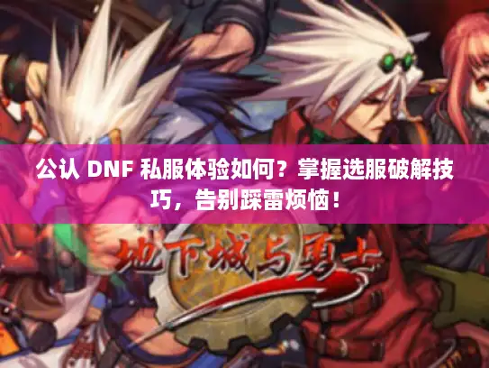 公认 DNF 私服体验如何？掌握选服破解技巧，告别踩雷烦恼！