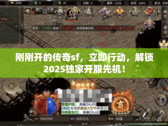 刚刚开的传奇sf，立即行动，解锁2025独家开服先机！