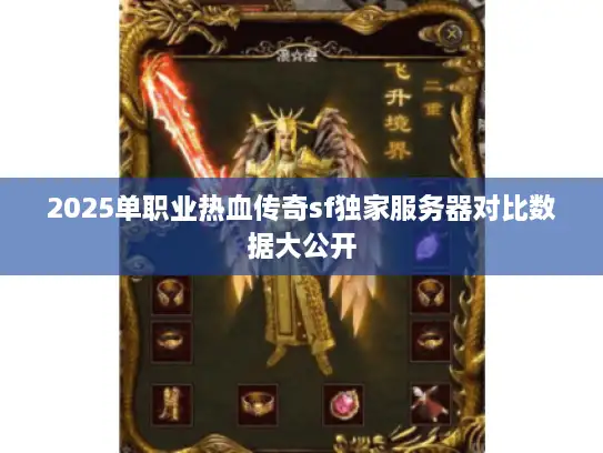 2025单职业热血传奇sf独家服务器对比数据大公开