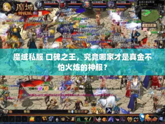 魔域私服 口碑之王，究竟哪家才是真金不怕火炼的神服？