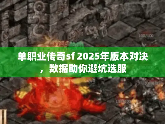 单职业传奇sf 2025年版本对决,数据助你避坑选服 单职业传奇sf 2025年版本对决,数据助你避坑选服