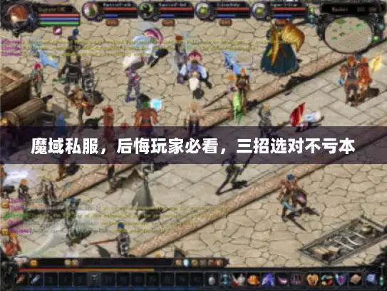 魔域私服,后悔玩家必看,三招选对不亏本 魔域私服,后悔玩家必看,三招选对不亏本